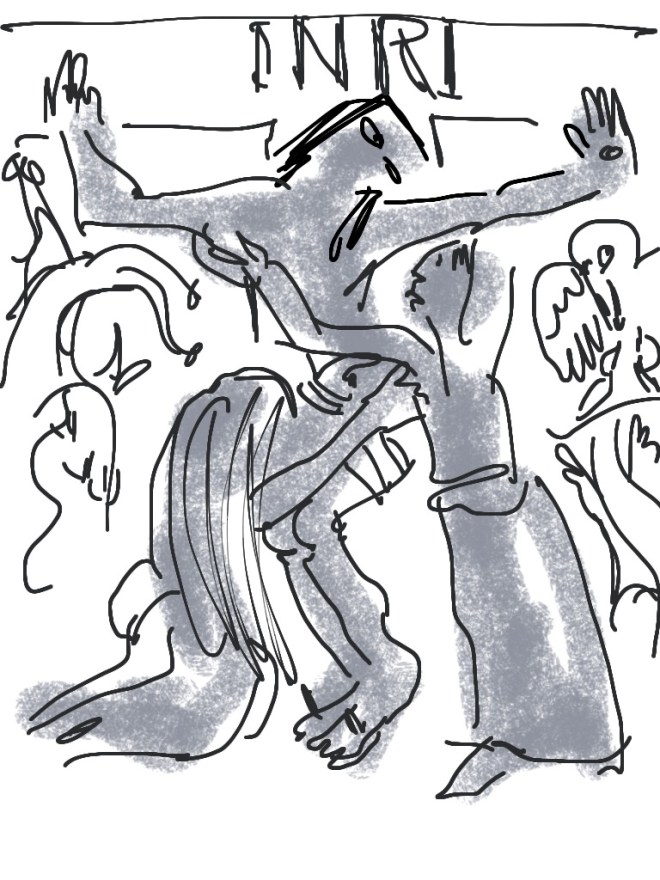 engraving by David Jones (1926)