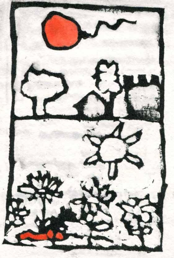 a small experiment using wash-off method