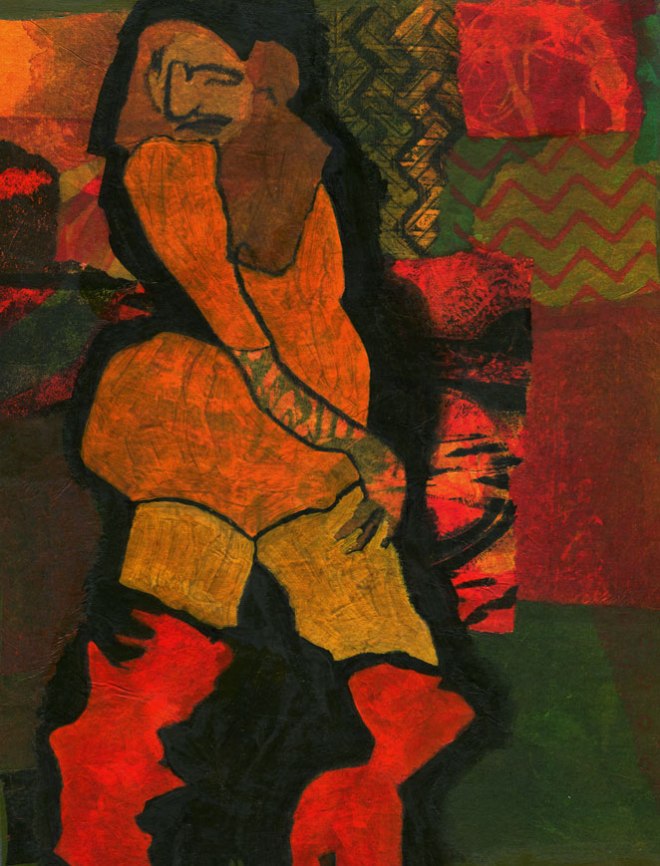 a figure who may have chosen her clothes ill-advisedly