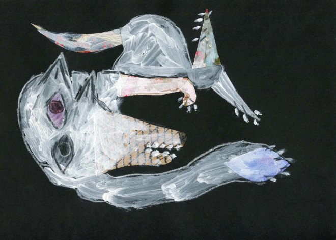 Picasso dog a la Carla Sonheim